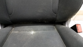 Passenger seat Nissan Rogue 23 without airbag, mechanical, cloth black US built, for dry cleaning, rusty at the bottom