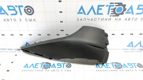 Front bumper lip left Volkswagen ID.4 21-23 structure black, pokes