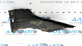 Front bumper lip left Volkswagen ID.4 21-23 structure black, pokes