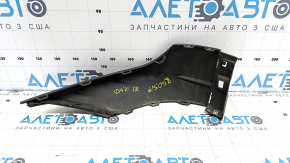 Front bumper lip right Volkswagen ID.4 21-23 structure black, worn