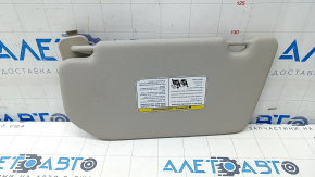 Right visor Nissan Rogue 21-24 gray, without hook