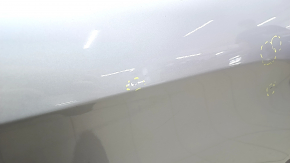 Door assembly rear left Jeep Cherokee KL 14- silver PSC, dents, bumps