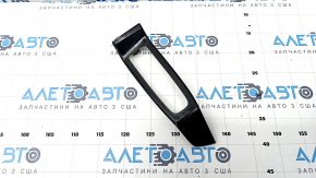 Front Left Window Regulator Trim Nissan Rogue 21-23 US built, Black, Scratches