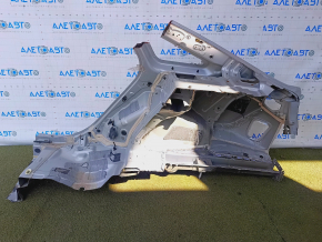 Quarter wing rear right Hyundai Sonata 15-19 silver, sawed off, pokes
