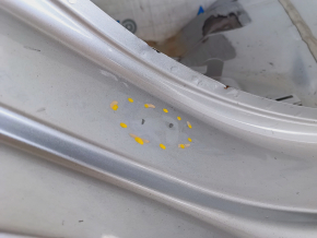 Quarter wing rear right Hyundai Sonata 15-19 silver, sawed off, pokes