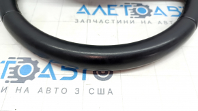 Naked steering wheel Jeep Cherokee KL 14 - black leather, without heating, scuffs, crack, scratches