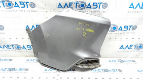 Rear bumper bare left fang Jeep Cherokee KL 19-21 silver, scratches