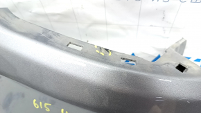 Rear bumper bare left fang Jeep Cherokee KL 19-21 silver, scratches