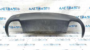 Rear bumper trim lower Jeep Cherokee KL 19-21 for 2 pipes, structure, under chrome tips, sand
