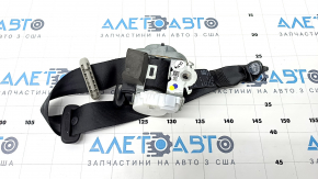 Seat belt rear right Nissan Rogue 21-24 black US built