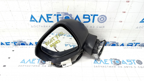 Side mirror left Nissan Rogue 21-23 BSM, S US built, 5 pins, structure, scratches