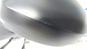 Side mirror left Nissan Rogue 21-23 BSM, S US built, 5 pins, structure, scratches