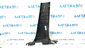 Center pillar trim lower left Nissan Rogue 21-24 black S US built