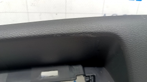 Front panel trim center Nissan Rogue 21-23 black, scratches, abrasions