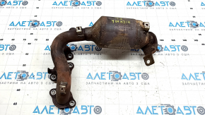 Exhaust manifold rear with catalytic converter Toyota Highlander 08-10 hybrid