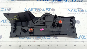 Door sill trim rear right Nissan Rogue 21-24 black US built