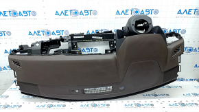 Torpedo front panel with AIRBAG Nissan Rogue 21-23 brown US built, rusty squib