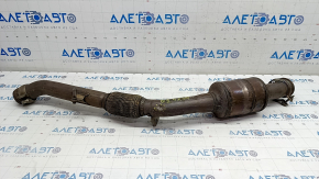 Receiving pipe with catalytic converter right Mercedes GLS-class X166 15-19 3.0 dent
