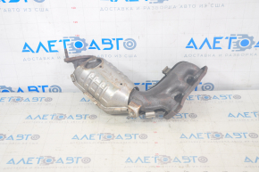 Exhaust manifold rear with catalytic converter Lexus RX350 10-15