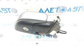 Right side mirror Jeep Cherokee KL 14-18 7+3 pins, turn signal, heating, backlight, BSM, silver, scratches