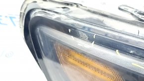 Headlight front right complete Jeep Cherokee KL 19- LED, sand, scratches