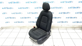 Driver's seat Mazda CX-5 17- without airbag, cloth black, mechanical, dented, scratches on the lining, for dry cleaning