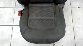 Driver's seat Mazda CX-5 17- without airbag, cloth black, mechanical, dented, scratches on the lining, for dry cleaning