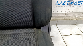 Driver's seat Mazda CX-5 17- without airbag, cloth black, mechanical, dented, scratches on the lining, for dry cleaning