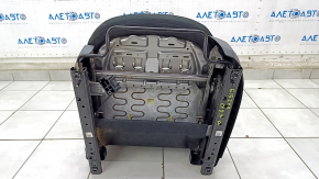 Driver's seat Mazda CX-5 17- without airbag, cloth black, mechanical, dented, scratches on the lining, for dry cleaning