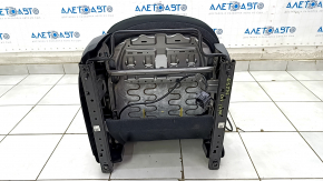 Passenger seat Mazda CX-5 17- without airbag, cloth black, mechanical, scratches on the lining, for dry cleaning