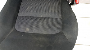 Passenger seat Mazda CX-5 17- without airbag, cloth black, mechanical, scratches on the lining, for dry cleaning