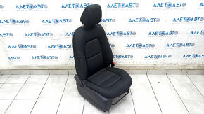 Passenger seat Mazda CX-5 17- without airbag, cloth black, mechanical, scratches on the lining, for dry cleaning