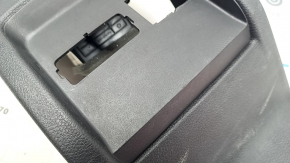 Center console trim with air duct Jeep Cherokee KL 19- black, scratches