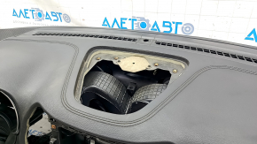 Torpedo front panel with AIRBAG Jeep Cherokee KL 19-21 black, broken fastener