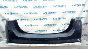 Rear bumper bare Ford Fusion mk5 13-18 blue, scratches