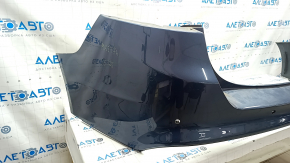 Rear bumper bare Ford Fusion mk5 13-18 blue, scratches