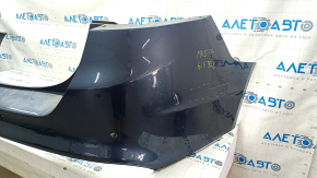 Rear bumper bare Ford Fusion mk5 13-18 blue, scratches