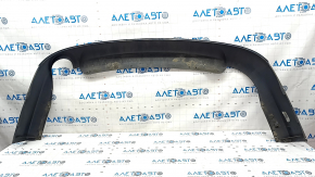 Rear bumper lip Ford Fusion mk5 13-18 for 1 pipe, blue, scratches, sand