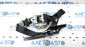Driver's seat belt with tensioner Nissan Rogue 21-23 black US built, driftwood, dry cleanable