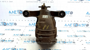 Rear differential gearbox Lexus GS350 07-11 AWD 3.7, rusty, cracked silent blocks