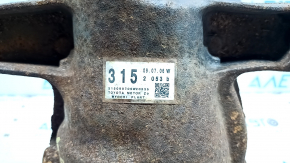 Rear differential gearbox Lexus GS350 07-11 AWD 3.7, rusty, cracked silent blocks