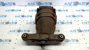 Rear differential gearbox Lexus GS350 07-11 AWD 3.7, rusty, cracked silent blocks