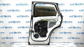 Door assembly rear right Mazda CX-5 17- white 25D, dent on the trim
