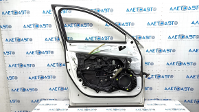 Door assembly front left Mazda CX-5 17- white 25D, triplex