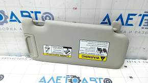 Left visor Mazda CX-5 17 - gray, without backlight, without hook