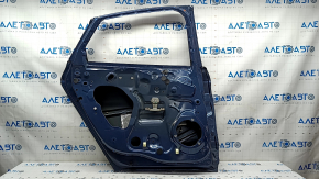 Door bare rear left Ford Fusion mk5 13-20 blue N6, dents, bumps