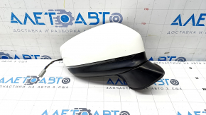 Right side mirror Mazda CX-5 17- BSM, heated, turn signal, 6 pins, white