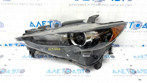 Headlight front left Mazda CX-5 17- assembled, LED. broken mount