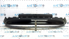 Rear bumper lip Volkswagen ID.4 21-23 black structure for parking sensors