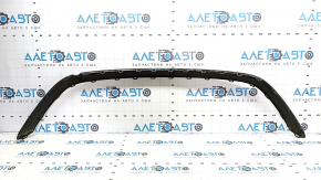 Rear bumper lip trim Volkswagen ID.4 21-23 black structure, worn, cracks in fasteners